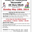 10th Annual Miles For Melanoma “Accurate” 5K Run/Walk